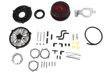 Load image into Gallery viewer, Extreme Billet Air Cleaner Kit Luxe Style Black