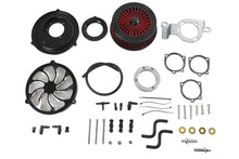 Load image into Gallery viewer, Extreme Billet Air Cleaner Kit Torque Style Black