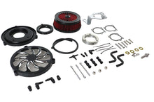 Load image into Gallery viewer, Extreme Billet Air Cleaner Kit Torque Style Black