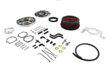 Load image into Gallery viewer, Extreme Billet Air Cleaner Kit Luxe Style Chrome