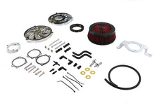 Load image into Gallery viewer, Extreme Billet Air Cleaner Kit Torque Style Chrome