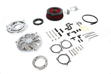 Load image into Gallery viewer, Extreme Billet Air Cleaner Kit Torque Style Chrome