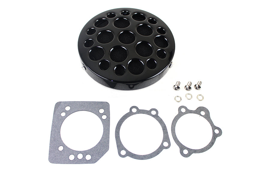 Wyatt Gatling Black Drilled CV Air Cleaner