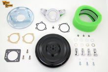 Load image into Gallery viewer, Black Wyatt Gatling Air Cleaner Assembly