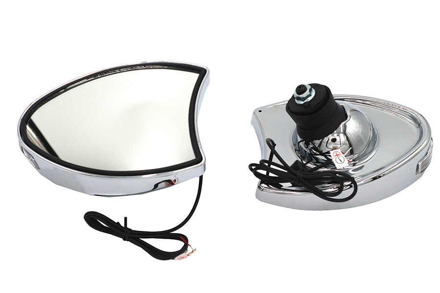 Fairing Mirror Set Chrome
