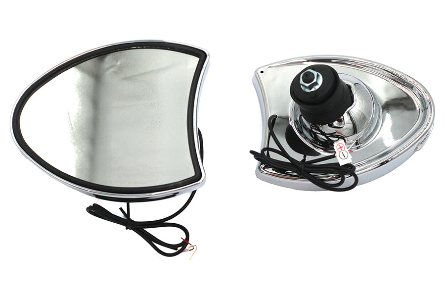 Fairing Mirror Set Chrome