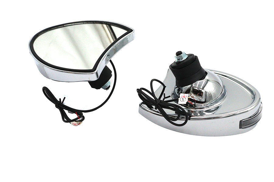 Fairing Mirror Set Chrome