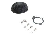 Load image into Gallery viewer, Wyatt Gatling Round Mesh Air Cleaner Black