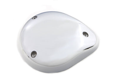 Chrome 5 inch Teardrop Carburetor Cover Only
