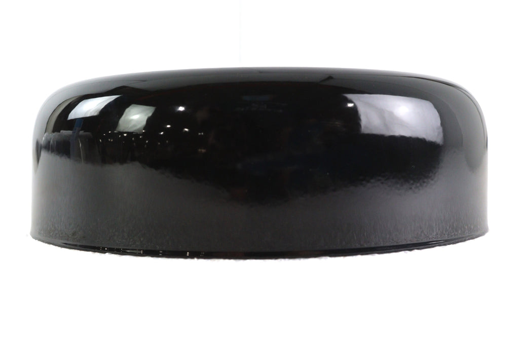 Wyatt Gatling Air Cleaner Cover Round 8 inch Black