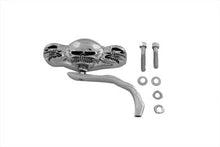 Load image into Gallery viewer, 3 Skull Mirror with Billet Worm Stem