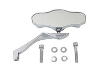 Load image into Gallery viewer, 3 Skull Mirror with Billet Wing Stem