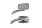 Oval Mirror Set Chrome