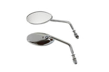 Load image into Gallery viewer, Teardrop Mirror Set Chrome
