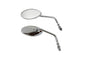 Teardrop Mirror Set Chrome