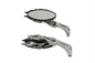 Chrome Fireball Mirror Set