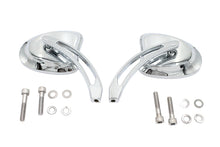 Load image into Gallery viewer, Mini Tapered Mirror Set with Long Slotted Stem