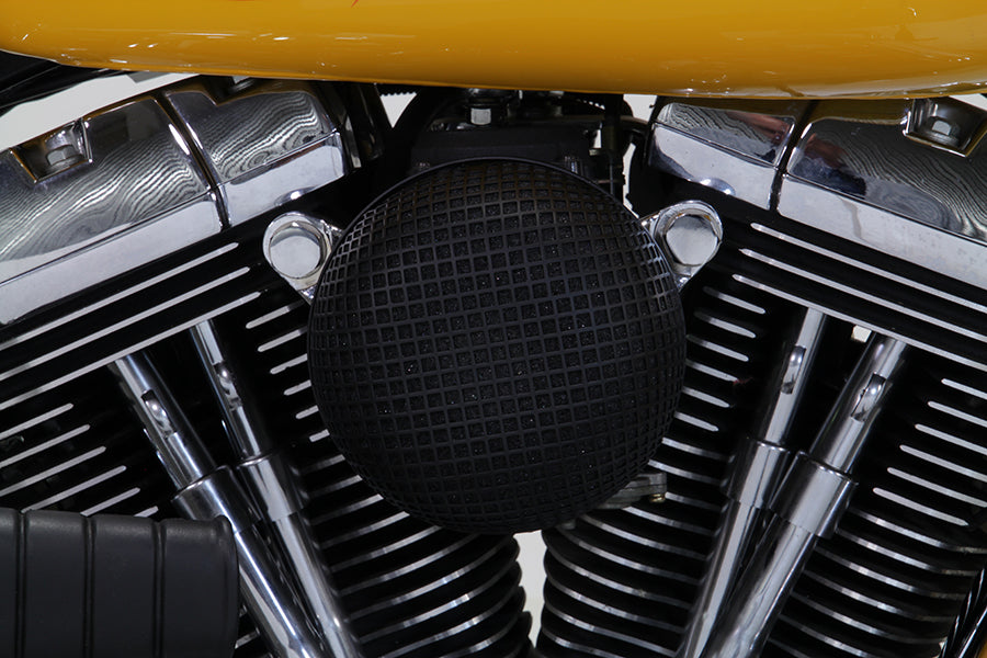 Black Wyatt Gatling Air Cleaner Assembly