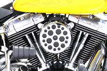Load image into Gallery viewer, Chrome Wyatt Gatling Air Cleaner Assembly