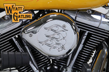 Load image into Gallery viewer, Chrome Wyatt Gatling Air Cleaner Assembly