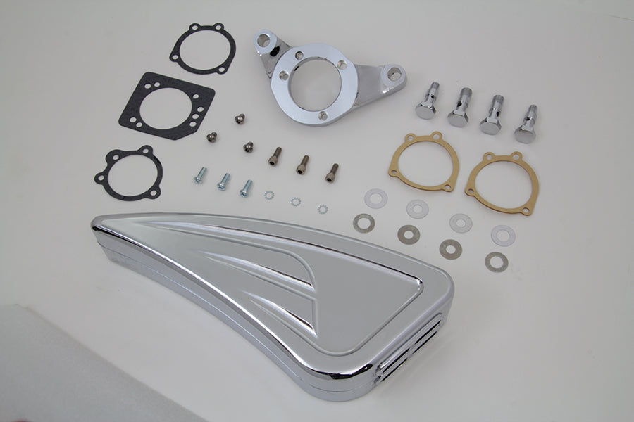 Chrome Wyatt Gatling Air Cleaner Assembly