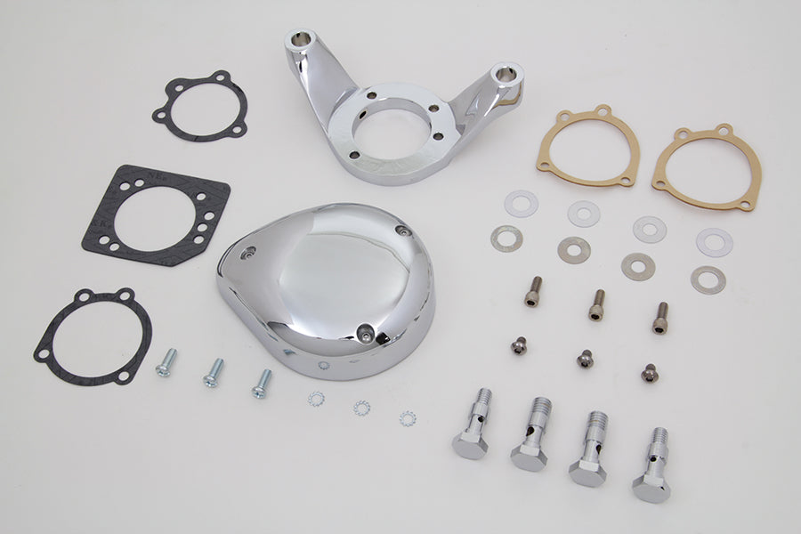 Chrome Wyatt Gatling Air Cleaner Assembly