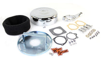 Load image into Gallery viewer, 8 inch Round Air Cleaner Assembly Chrome
