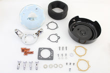 Load image into Gallery viewer, 8 inch Round Air Cleaner Assembly Black