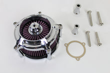 Load image into Gallery viewer, Exposed Filter Air Cleaner Kit Chrome