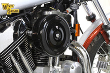 Load image into Gallery viewer, Black Wyatt Gatling Air Cleaner Assembly