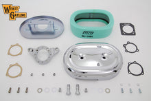 Load image into Gallery viewer, Chrome Wyatt Gatling Air Cleaner Assembly