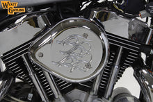 Load image into Gallery viewer, Chrome Wyatt Gatling Air Cleaner Assembly
