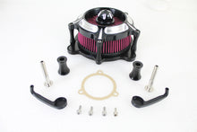 Load image into Gallery viewer, Exposed Filter Air Cleaner Kit Black
