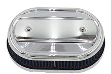 Load image into Gallery viewer, M8 Oval Air Cleaner Cover Kit Chrome