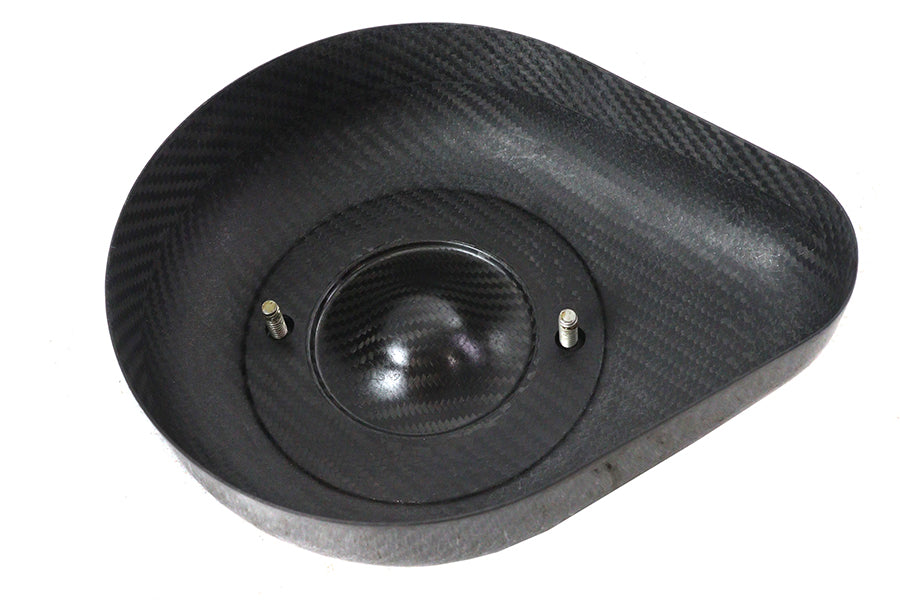 Teardrop Air Cleaner Cover Carbon Fiber