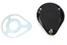 Load image into Gallery viewer, 5 inch Teardrop Linkert Cover Kit Chrome