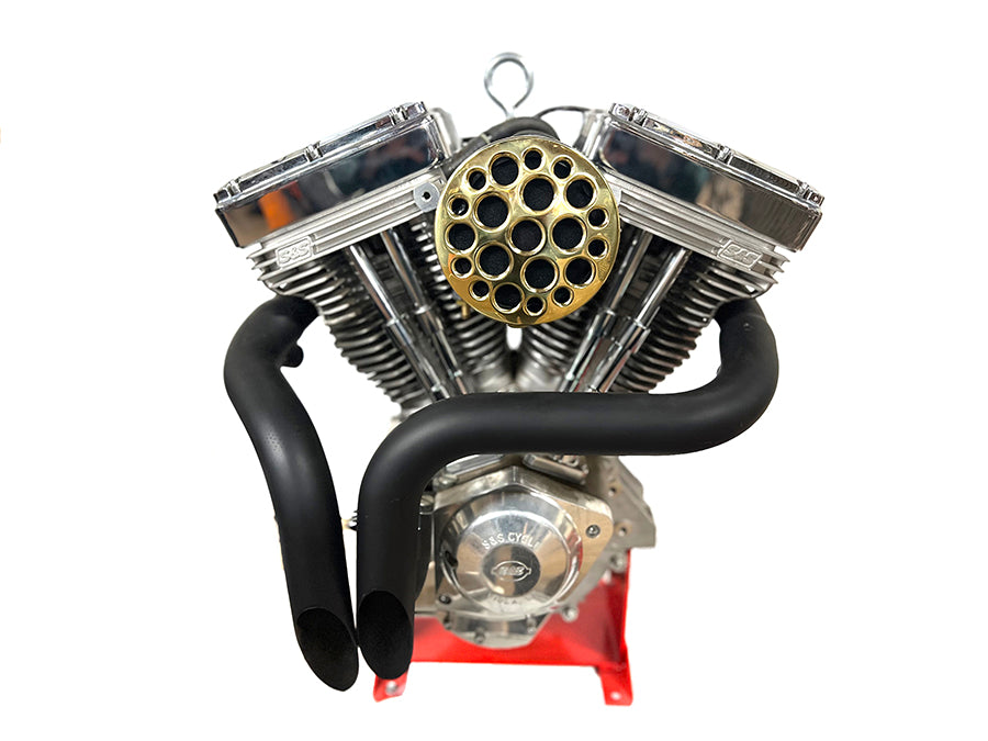 Wyatt Gatling Brass Drilled CV Air Cleaner