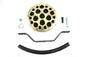 Wyatt Gatling Brass Drilled Air Cleaner