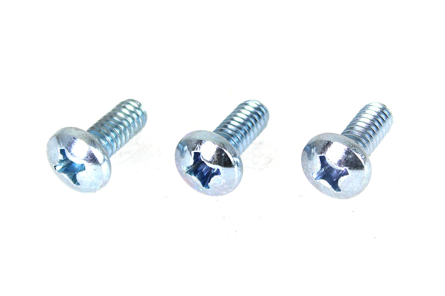 Panhead Phillips Screw Set Zinc Plated