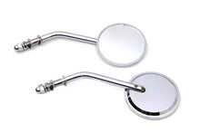 Load image into Gallery viewer, Mini Round Mirror Set Chrome