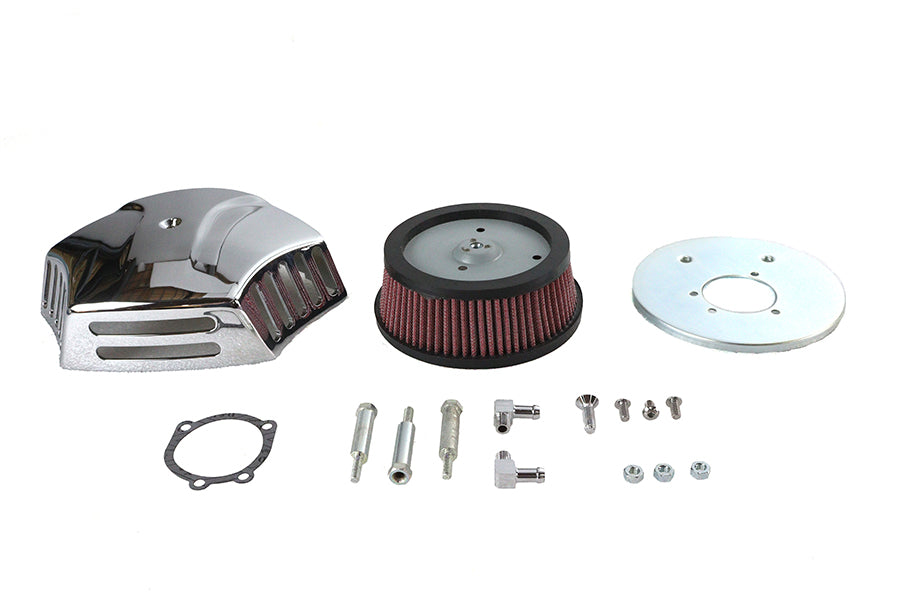 V-Force Air Cleaner Kit Chrome Billet