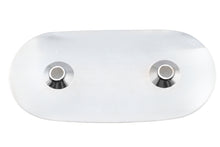 Load image into Gallery viewer, Oval Air Cleaner Insert Chrome