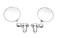 Load image into Gallery viewer, Cafe Style Mirror Set Chrome