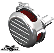 Load image into Gallery viewer, Ultima Free Flow Milled Air Cleaner Kit Chrome