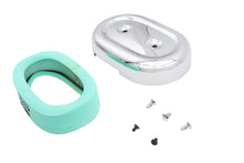 Load image into Gallery viewer, M8 Oval Air Cleaner Cover Kit Chrome