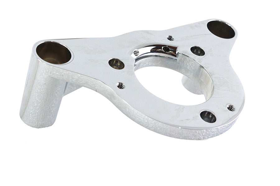 Heavy Breather Air Cleaner Mount Bracket Chrome