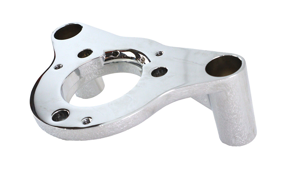 Heavy Breather Air Cleaner Mount Bracket Chrome