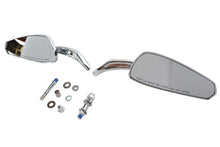 Load image into Gallery viewer, Wyatt Gatling Teardrop Mirror Set Chrome