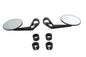 Wyatt Gatling Round Mirror Set Black