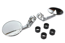 Load image into Gallery viewer, Wyatt Gatling Round Mirror Set Chrome